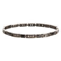 Bracciale Breil Uomo Ceramic Brick in Acciaio Zirconia TJ3273 - TJ3273